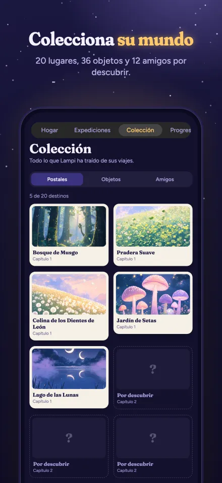 Colecciona su mundo: el álbum de postales con los lugares descubiertos
